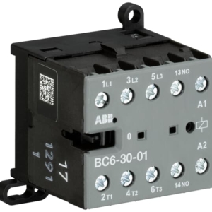 GJL1213001R5011 ABB - BC6-30-01-2.4-51 BC6-30-01-2.4-51 Mini Contactor 17 ... 32 V DC - 3 NO - 0 NC - Screw Terminals