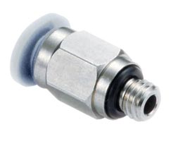 M02250606 Norgren Norgren Straight fitting M02250606 External thread: M6 Pipe Ø: 6 mm 1 pc.