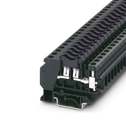 3118203 Phoenix Contact - UK 6-FSI/C Flat-type fuse terminal block, cross section: 0.2 - 6 mm2, AWG: 26 - 8, width: 8.2 mm, color: black