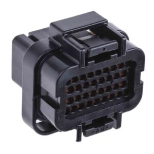 2-1437285-3 TE Connectivity Housing for Female Terminals, Wire-to-Device / Wire-to-Board, 34 Position, .118 in [3 mm] Centerline, Sealable, Black, SUPERSEAL 1.0mm; Alias: 3900113-3411 34POS,SUPERSEAL,REC HSG ASSY,SLD,COD 1