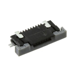 SFV8R-4STBE1HLF Amphenol 0.50mm Flex Connector, SFV-R Series, 8 Position, Top Side Contact, Side Entry Surface Mount ZIF Connector, Halogen Free, Lead Free with Cable-Lock, Gold Flash.