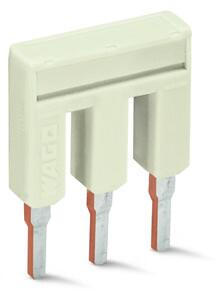2002-403 Wago TOPJOBS jumper; for 2002 series; insulated; 3-way; light-gray