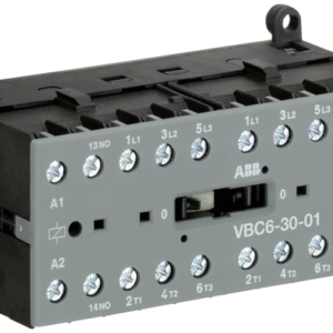 GJL1213901R0013 ABB - VBC6-30-01-03 VBC6-30-01-03 Mini Reversing Contactor 60 V DC - 3 NO - 0 NC - Screw Terminals