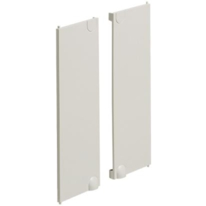 16135P BTicino pair of doors for closing the centralization made with support art. 16135 in multibox boxes white finish