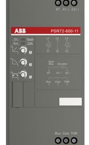 1SFA896113R1100 ABB - PSR72-600-11 PSR72-600-11 Softstarter - 72 A - 208 ... 600 V AC