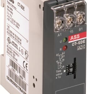 1SVR550212R4100 ABB - CT-SDE CT-SDE Time relay, star-delta 1c/o, 0.3-30s, 380-415VAC