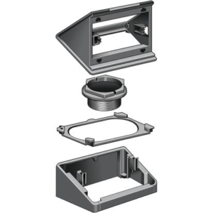 150503N BTicino base for single-sided turret installation to combine with art. 150501 or art. 150535 complete with rubber gasket IP52