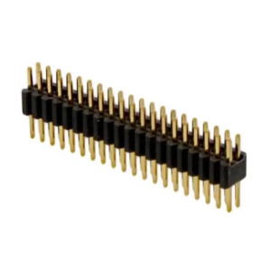 20021111-00040T4LF Amphenol Board to Board connector, Unshrouded Vertical Header, Through Hole, Double Row, 40 Positions, 1.27mm (0.050in) pitch.