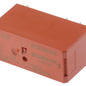 2-1393243-0 TE Connectivity TE Connectivity RT2 series power relay, DPDT, 12V dc coil, Printed circuit board mount Alias: RTE25012 RTE25012