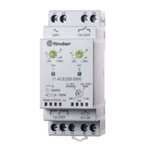 11.42.8.230.0000 Finder Finder timer button, SPDT, 230 V ac, 2 channels