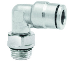 102470518 Norgren IMI Norgren, PNEUFIT 10 series plug-in fittings have nickel-plated brass bodies. All BSP tapered threads pre-coated with non-PTFE based sealant.