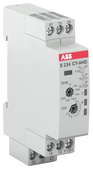 1SVR500110R0100 ABB - CT-AHD.22 CT-AHD.22 Time relay, OFF-delay 2c/o, 24-48VDC, 24-240VAC
