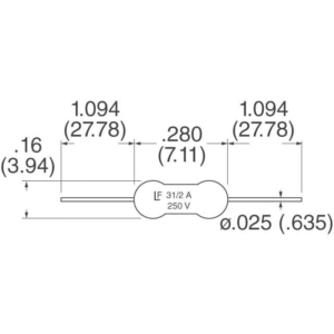 0263.125HAT1L Littelfuse Littelfuse Inc. 0263.125HAT1L
