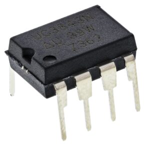 UC3843N Texas Instruments Single ended 500KHz current mode PWM controller with 8.4V/7.6V UVLO 100% duty cycle, 0C to 70C