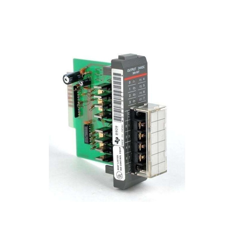 305-50T Texas Instruments OUTPUT MODULE 8 POINT, 5-24VDC SOURCE