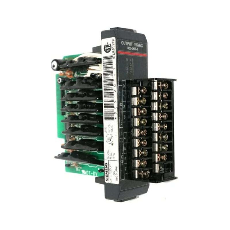 305-20T-1 Texas Instruments OUTPUT MODULE 8 POINTS WITH TERMINAL BLOCK 110/220VAC