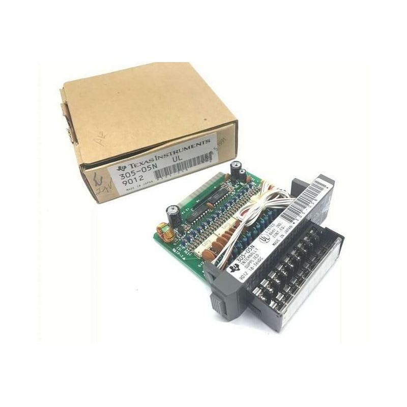 305-05N Texas Instruments INPUT MODULE 16 POINTS, 24VDC SOURCE